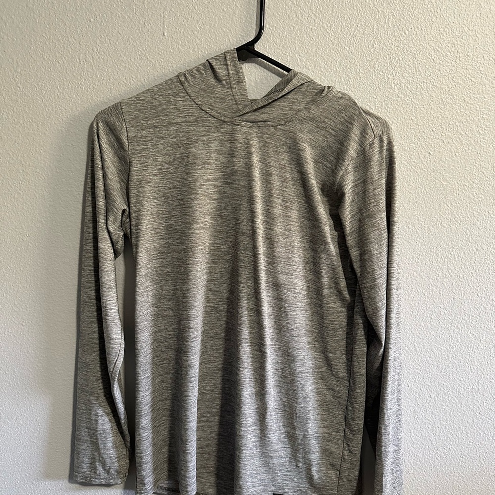 Patagonia Gray Long Sleeve Capilene Sun Hoody